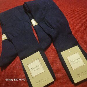 Two pairs of Vanucci Couture Men's Socks
